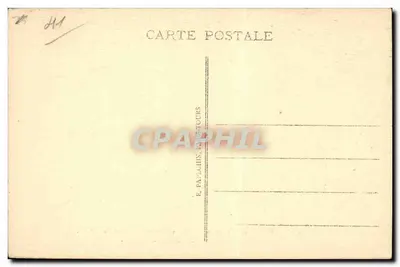 Chambord — La Chiesa e la Scuola, vista presa dal Castello — A. P. — Verso