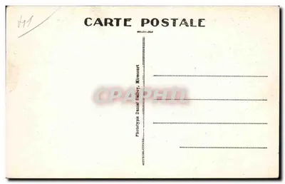 Chaumont — Zamek Val-des-Ecoliers — D. D. — Rewers