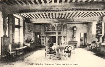 Talcy (L.-et-C.) - Interior do Castelo - A Sala dos Guardas — Gaulaut, editor