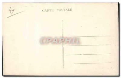 Fougères-sur-Bièvre — Het Kasteel - Binnenhof - De Galerij — onbekende uitgever — Achterkant
