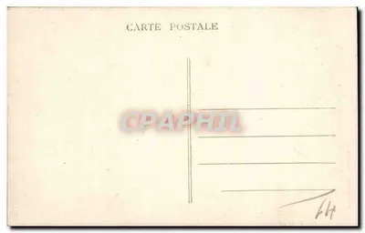 Pougères-sur-Bièvre (Loir-et-Cher) — Drzwi Sali Strażników Starego Zamku — fototypia C. Vannier, Blois — Rewers
