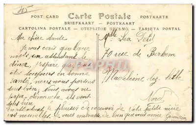 Orléans — Place du Martroi, Statua Jani z Arcy na zamówienie Foyatiera — ND Phol. — Rewers