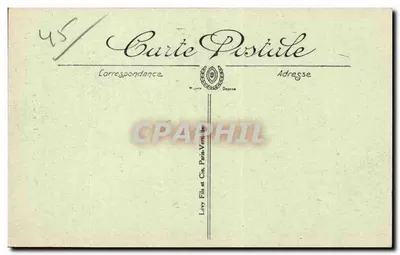 Orléans — Hotel de Ville — Salão de Recepção — Lareira — Verso