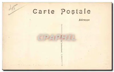 Châteauneuf-sur-Loire (Loiret) — Promenades du Chastaing — L. Lenormand, Orléans — Verso