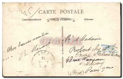 Malesherbes - Lokalność w Guette - Wieża — Rewers