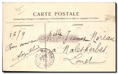 Bosque de Montargis — La Fosse Saint-Pierre — Editor Montargis, n° 2115 — Reverso