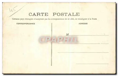 Ambiente de Orléans — Olivet — Vista sobre o Loiret — Bilhete postal moderno n°545 — Verso