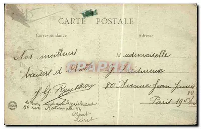 Olivet - Brzegi Loiret — W pobliżu Orléans — wydawca N° 547 — Rewers