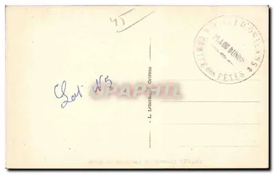 OLIVET (Loiret) — Los bordes del Loiret — Reverso