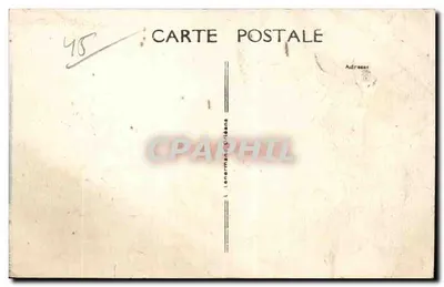 Olivet - Les bords du Loiret - Château du Poutil — Éditeur L. Lanormand (n° 485) — Achterkant