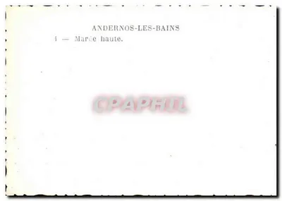 Andernos-les-Bains — Wysoka fala — seria 4 — Rewers