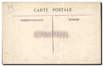 Langon (Gironde) — Ogólny widok brzegów Garonne — wydawca nieznany, nr serii 1846 — Rewers