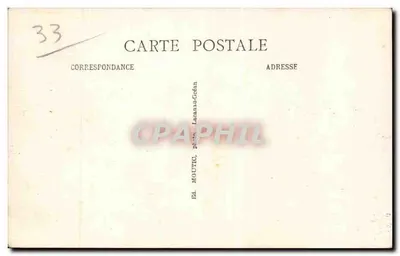 Lacanau-Océan — La Spiaggia — Ed. MOUTIC, Lacanau-Océan — Verso