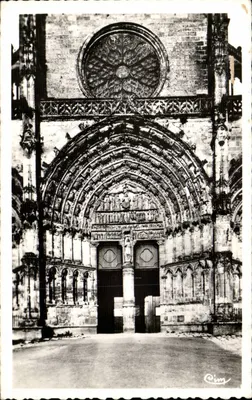 Bazas (Gironde) — Portal da Catedral — CIM