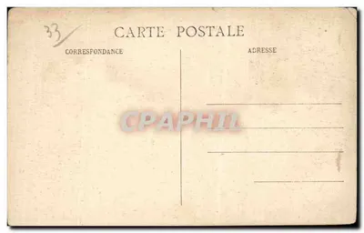 LACANAU-OCEAN (Gironde) — Een hoekje van de Bos van de Winterstad — Achterkant