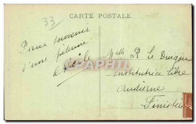 Verdelais (Gironde) — Vue panoramique du Calvaire — C. Terr. — Verso