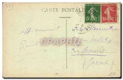 Ste Foy-la-Grande (Gironde) — Widok panoramiczny — Wydawca nieznany, nr 158 — Rewers