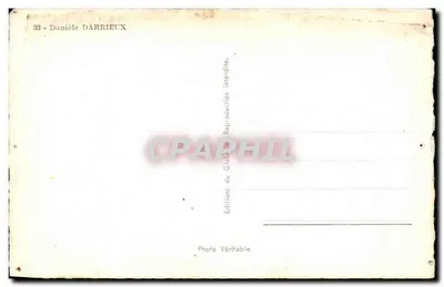 Danièle DARRIEUX — Retrato — Studio Harcourt — Verso