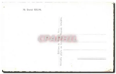 Retrato de homem — editor Oddy Az, série 122 — Paris — Verso