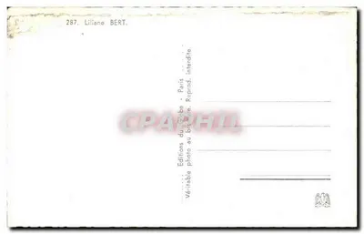 Liliane BERT — Wydawca Teddy Piazz — nr 287 — Rewers