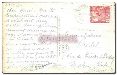 Barcelona - 77 — Montjuich ve Denizcilik İstasyonu — Zarkowita — Arka yüz