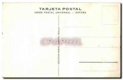 Sevilha. Corral del Agua — editor Manuel Barreiro, série 35 — Verso
