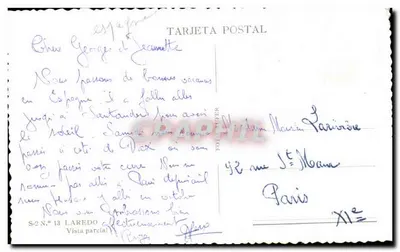 Vista parcial de Laredo — Espanha — editor Foto Muer — Verso