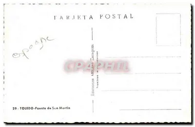 Toledo — Most San Martín — Éditions Arribas Zaragoza, n°29 — Rewers