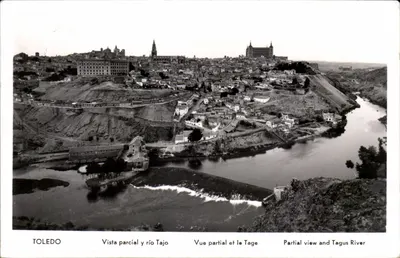 Toledo — Vista parcial e o Tage — editor não visível