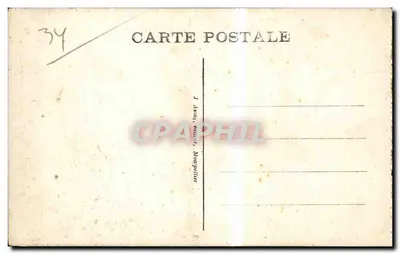 Palavas-les-Flots — Jety — Wyruszenie w rybołówstwo — J. Astlay, n° 940 — Rewers