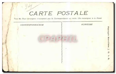 Konkurs rybacki w Palavas-les-Flots — 1914 — Fototypia Marceliaire, J.G. L.R. — Rewers
