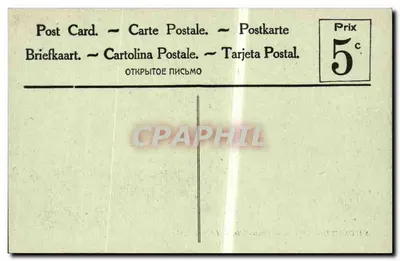 Salonique — Incêndio — Alta Cidade — 19 de Agosto de 1917 — Verso