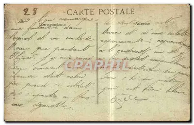 मोनास्टिर के आसपास — युद्ध 1914-15-16-17 — विज़े, पेरिस नंबर 1643 — पीछे