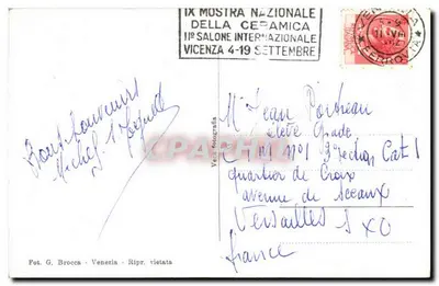 Veneza - Canal Grande dalla Salute — Graphitel, n° 524 — Verso