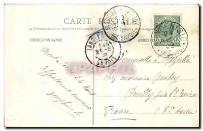 Mont-Cenis — Droga na Plateau — wydanie F. Montaz, fot. Modane-Gare, nr 1079 — Rewers