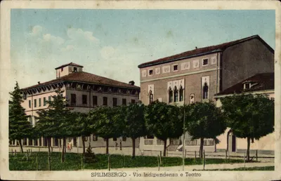 Spilimbergo - Via Indipendenza e Teatro