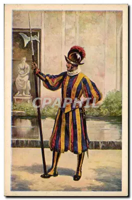 Guardião da Guarda Suíça — Roma — Impressora italiana