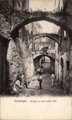 Ventimiglia - Vecchia via dell'antica città — Edição G. Gallo, n°11