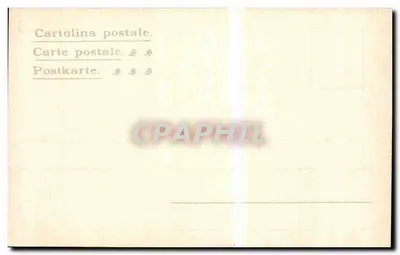 Napoli - Panorama z Wzgórza Posillipo — Krali Carlo Gouini, Napoli - Via Chiaia, 63 — Rewers