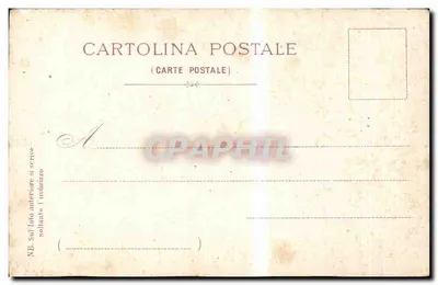 Nápoli. Vico di Basso Porto — Editora E. Panizzi, Coleção Umberto, Nápoles — Verso