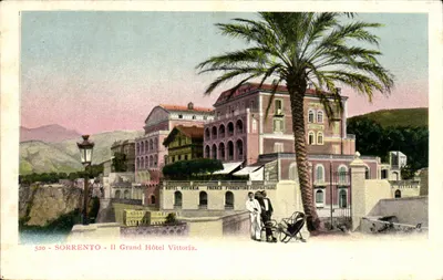 Sorrento — O Grande Hotel Vittoria — Proprietários Frères Fiorentino