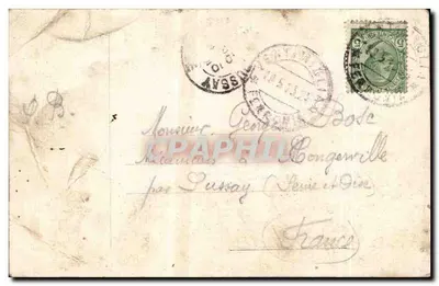 Itália - Itália - Itália - Ventimiglia - Via Aprosia - Bilhete postal antigo — Verso