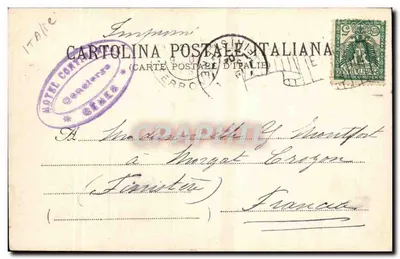 Genova — Il Porto — Wyd. Ettore Bora — nr 8 — Rewers
