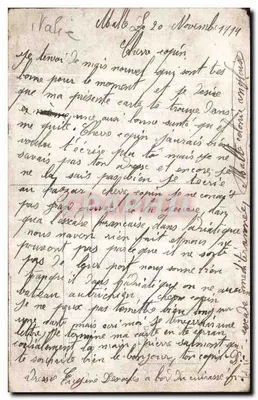 말타 스트레타 레알레 스트리트 전경 — C.A. Goldier, 번호 1901 — 뒷면