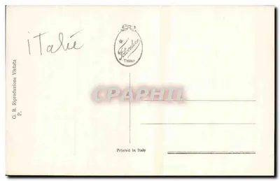 Palerma — Piazza Castelnuovo i Politeama Garibaldi — wydawca Fotocelina Torino — Rewers