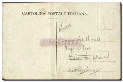 NAPOLI — Pallonetto Santa Lucia — Cartolina Postale Italiana — Verso