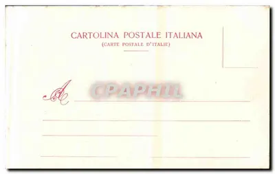 Torino — Via di Po e della Zecca — G. Madino - Co. Milano 2725 — Rewers