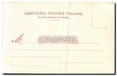 Turim — Vista das ruas Pietro Micca e Barbaroux — G. Modiano & Co. Milano 4188 — Verso