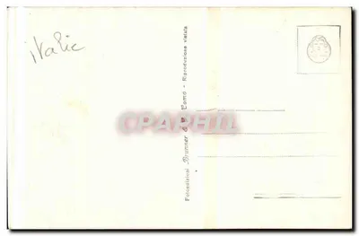 Bordighera — widok z lotu — Brunner & C. n° 513-74 — Rewers