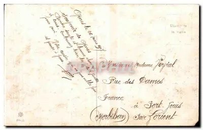 Genova - Piazza Principe — widok na plac z tramwajami — wydawca Francesco Parlot — Rewers